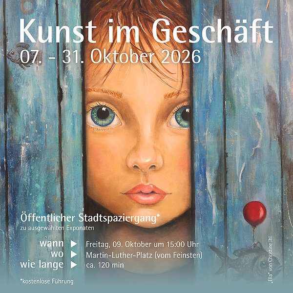 Freuten sich über den gelungenen Auftakt (v.r.n.l.): Maria Sümer, EDELWERK, Oberbürgermeister Jan Rothenbacher, Künstlerin Sara Noglik, Martin Sümer, Inhaber EDELWERK, Alexandra Hartge, Leiterin Stadt