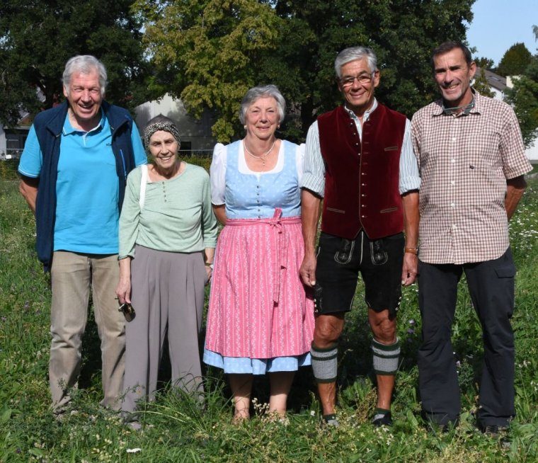 Seniorenbeirat Seefeld v.l.n.r. Ingo Jäckel (1. Vorsitzender), Elisabeth Sengpiel, Hermine Brengel, Anton Deibl (2. Vorsitzender), Peter Kreilkamp (© Gemeinde Seefeld / Seniorenbeirat)