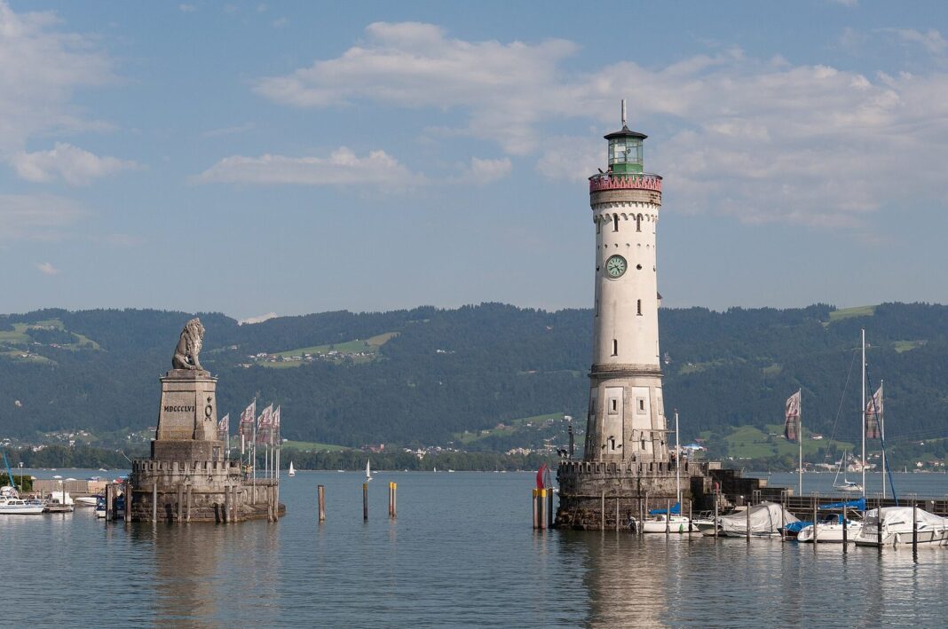 Lindau Harbor Lake Constance