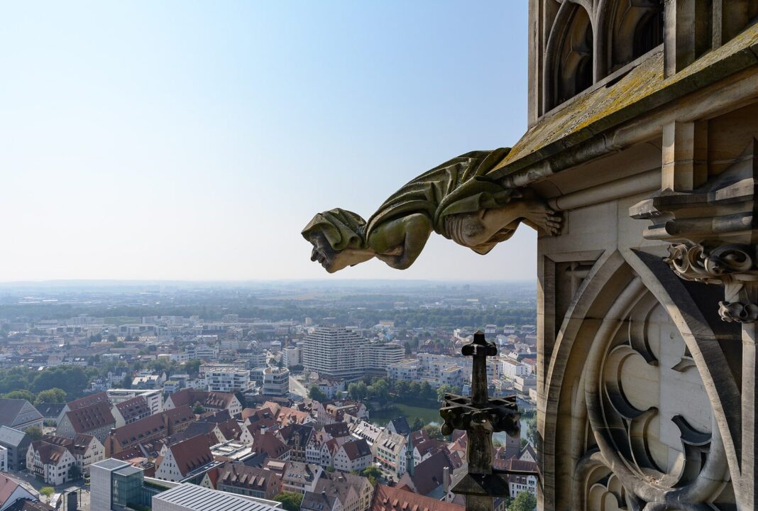 Ulm Münster Westturm Wasserspeier
