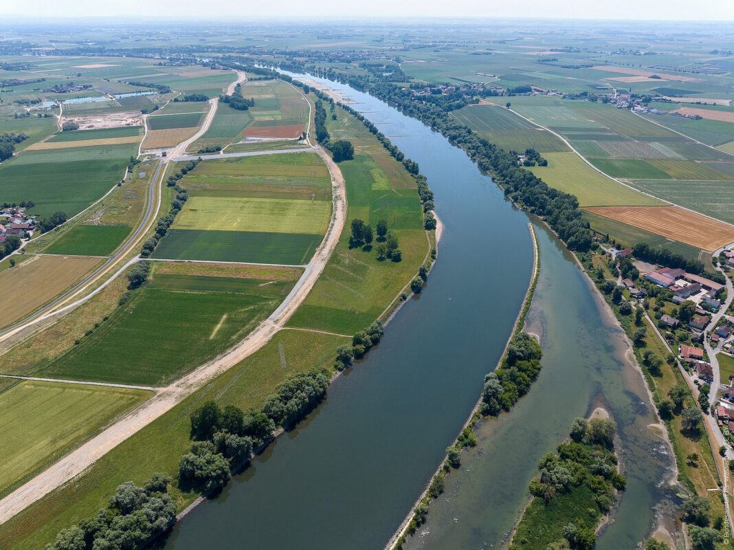 Donauausbau von Straubing bis Hofkirchen, Bereich Waltendorf (Irlbach)
