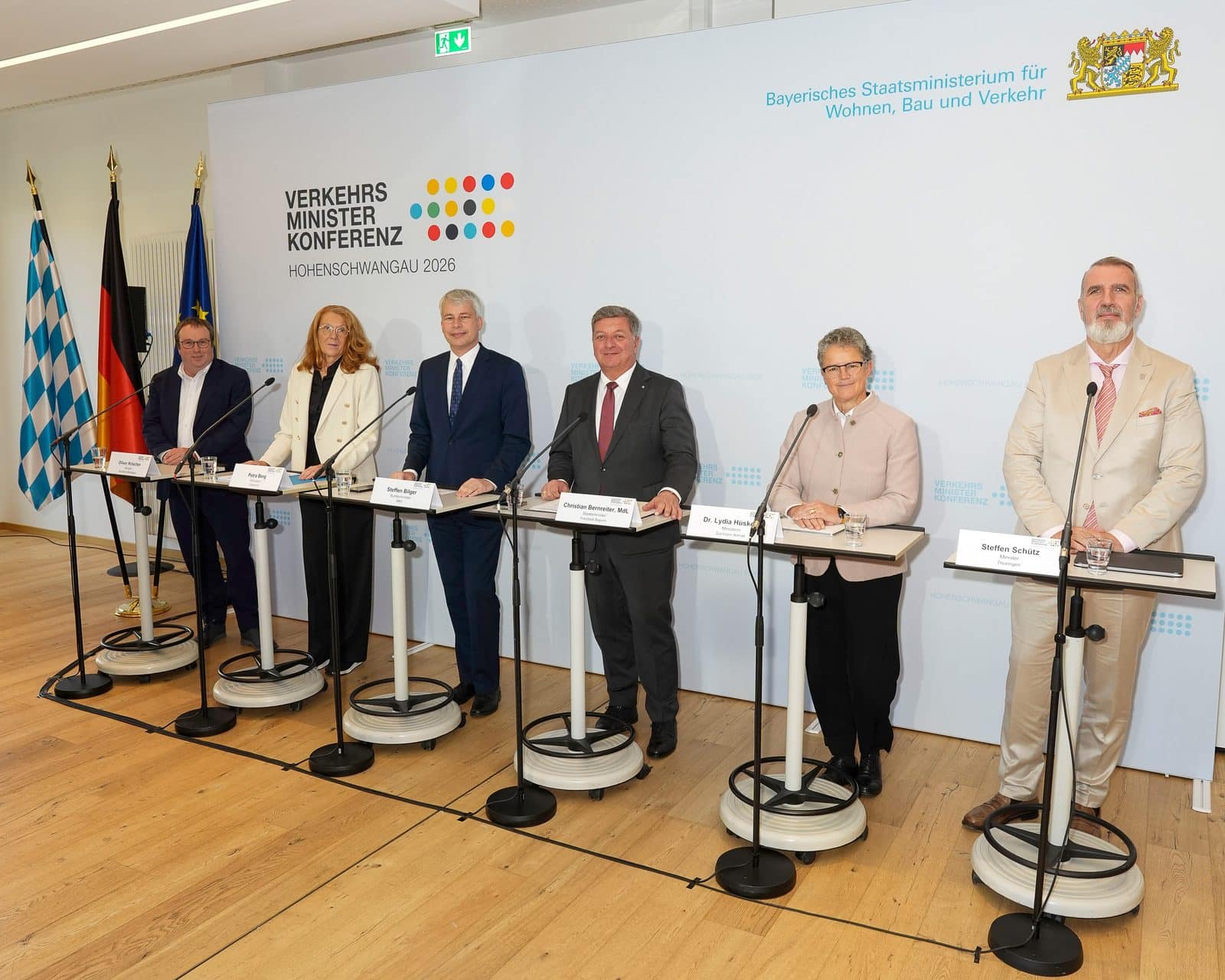 Verkehrsministerkonferenz in Hohenschwangau (22.10.2026 PM 122b/2026)